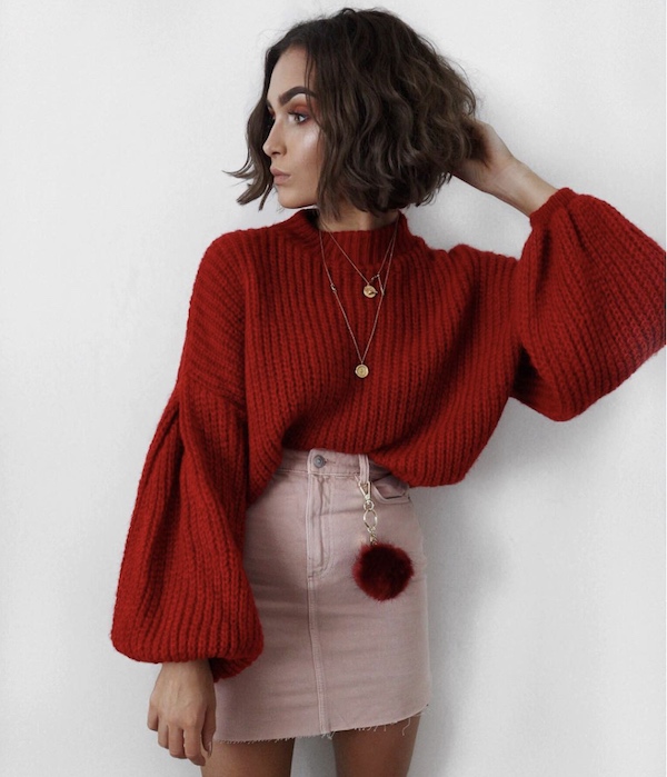 How to Style Red Sweaters This Fall 17 